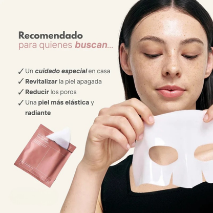 Mascarilla de Bio-Colágeno - Piel Firme y Radiante sin Esfuerzo