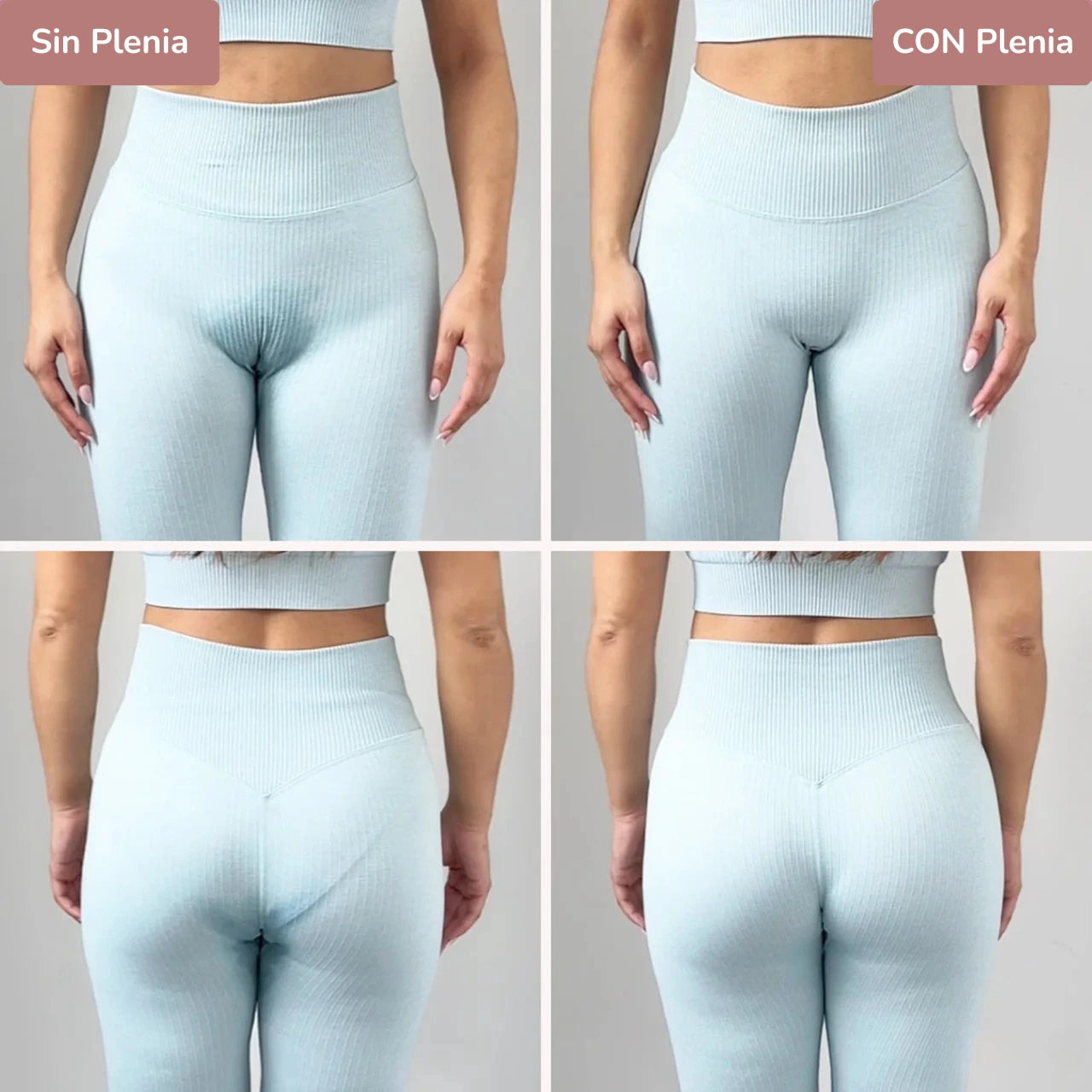 Tanga Anti-Camel Toe de Tiro Alto