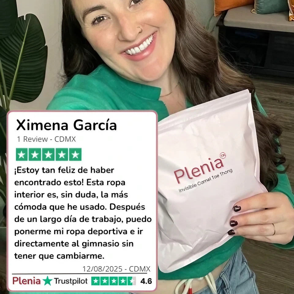 Tanga Anti-Camel Toe de Tiro Alto
