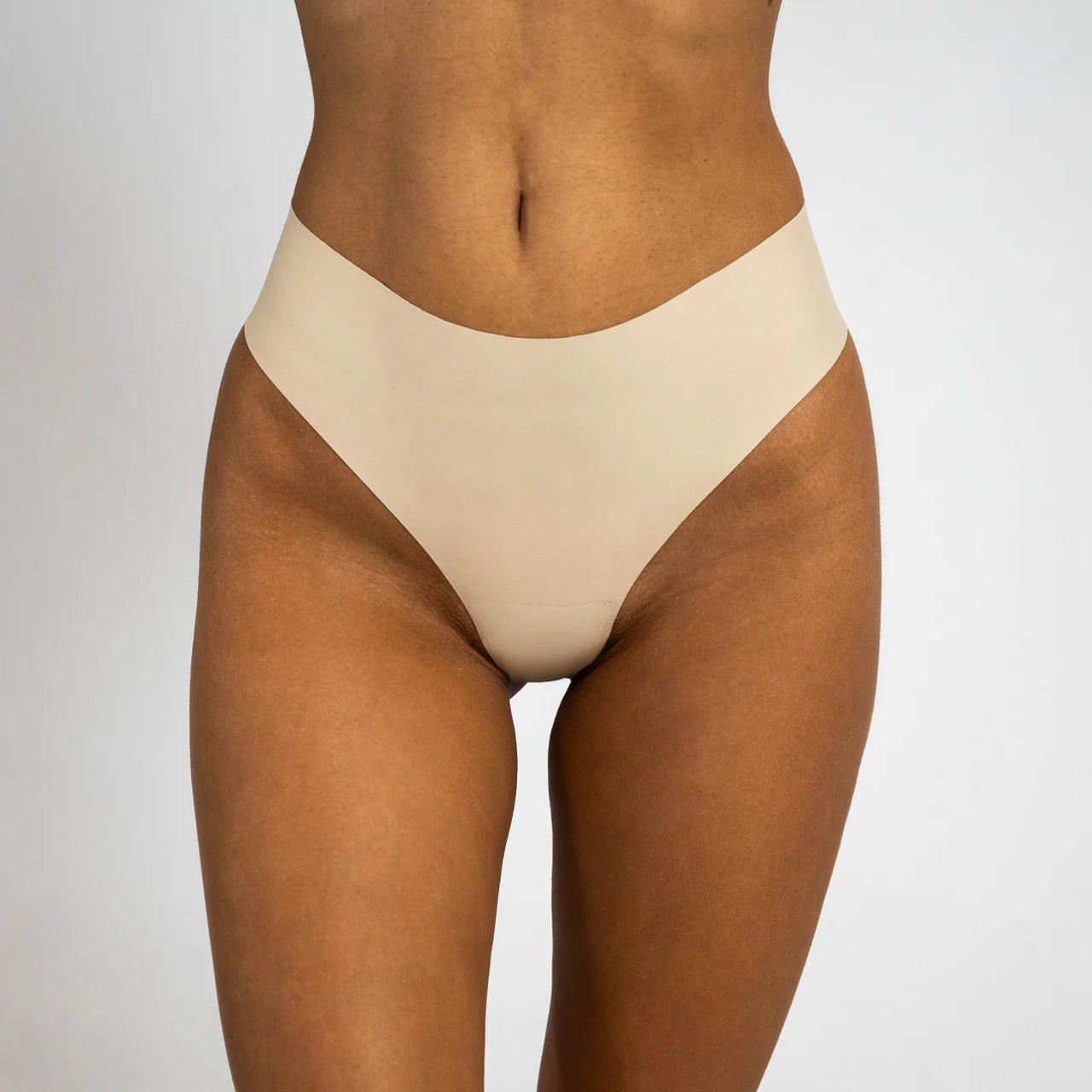 Tanga Anti-Camel Toe de Tiro Alto