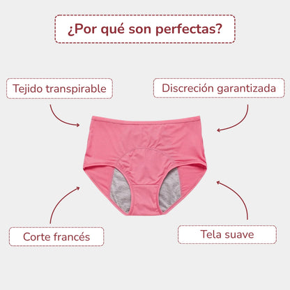 Ropa Interior Premium a Prueba de Fugas (Pack de 5)