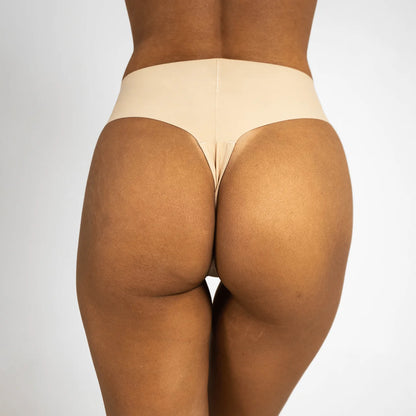 Tanga Anti-Camel Toe de Tiro Alto