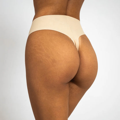 Tanga Anti-Camel Toe de Tiro Alto